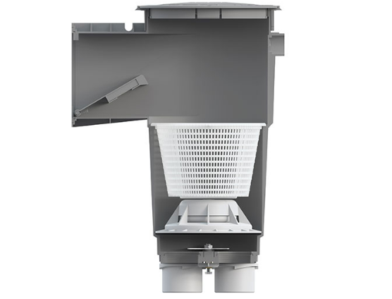 SkimMaster Round Skimmer - 2" SKT x 2 1⁄2" SPIG - 4.5" Throat (SP1072S2)