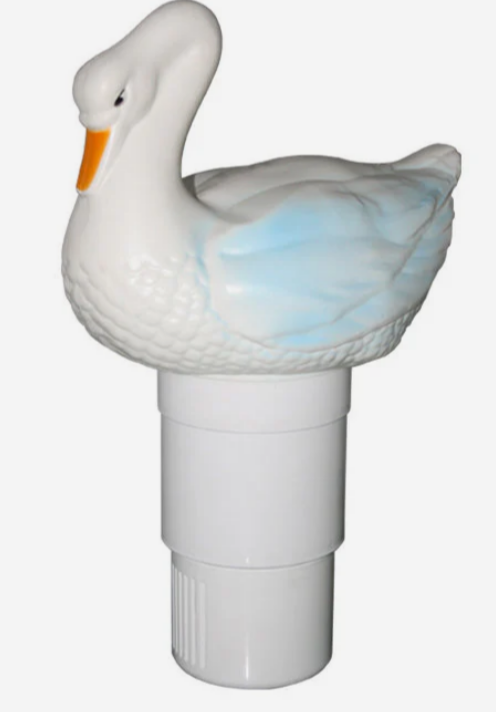 3" Floating Swan Pool Chemical and Chlorine Dispenser