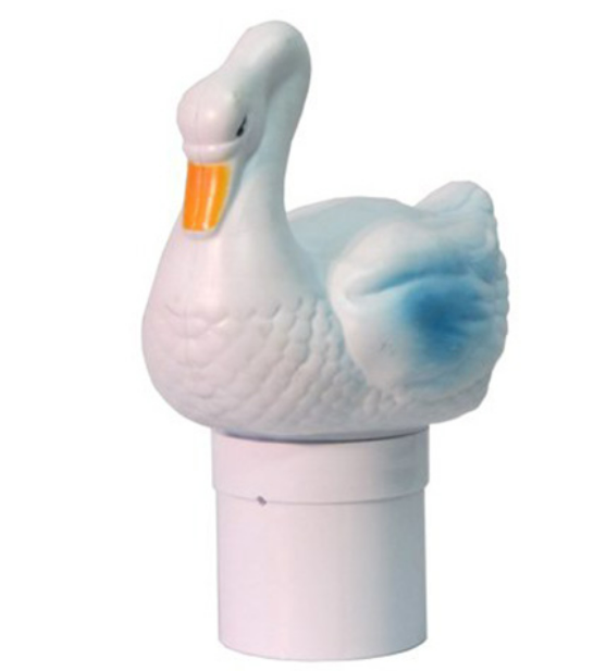 3" Floating Swan Pool Chemical and Chlorine Dispenser